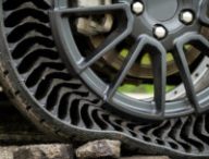 Pneu Michelin Uptis // Source : General Motors