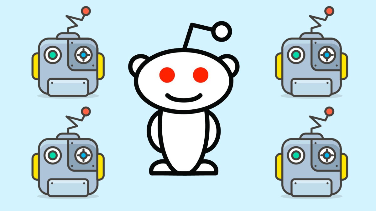 Un Reddit peuplé uniquement de robots. // Source : Flickr/CC/DJANDYW.COM AKA NOBODY, Wikimedia/CC/Vincent Le Moign, montage Numerama Un Reddit peuplé uniquement de robots. // Source : Flickr/CC/DJANDYW.COM AKA NOBODY, Wikimedia/CC/Vincent Le Moign, montage Numerama