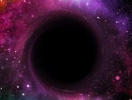 Une représentation d'un trou noir. // Source : Pixabay (photo recadrée)
