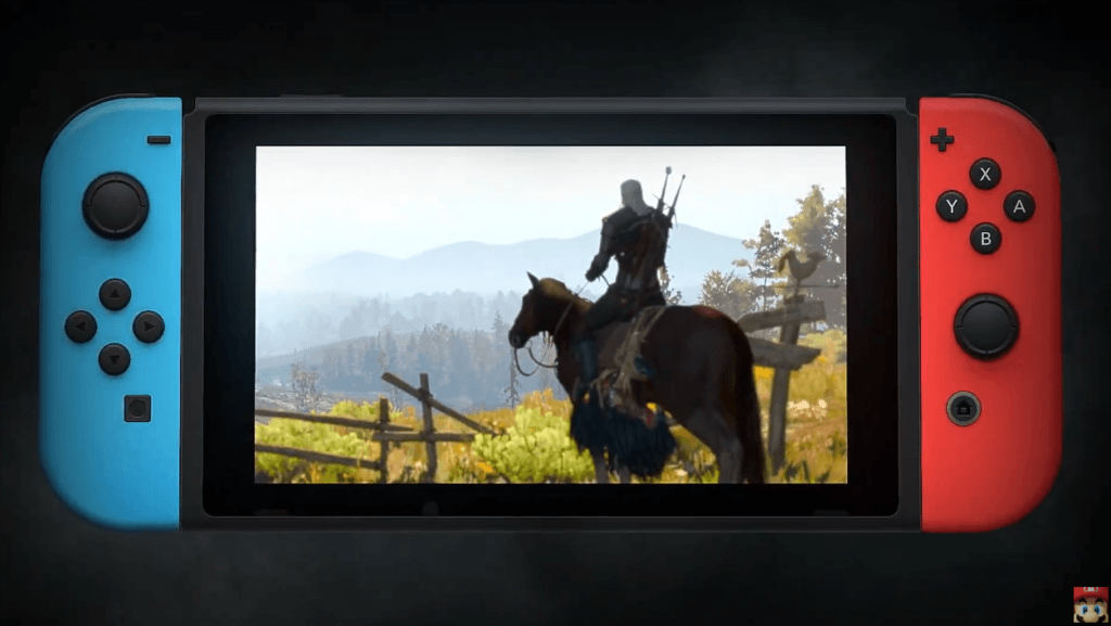 The Witcher 3 sur Nintendo Switch // Source : YouTube/Nintendo The Witcher 3 sur Nintendo Switch // Source : YouTube/Nintendo