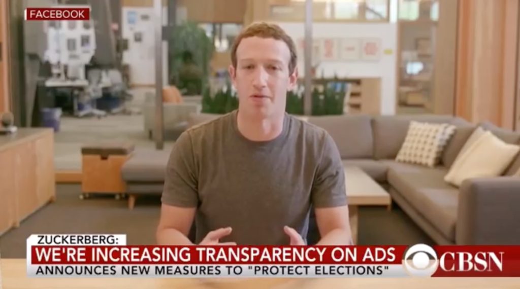 Le fake Mark Zuckerberg // Source : Instagram Le fake Mark Zuckerberg // Source : Instagram