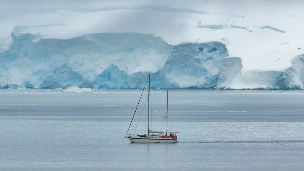 L'Antarctique. // Source : Pixabay (photo recadrée) L'Antarctique. // Source : Pixabay (photo recadrée)