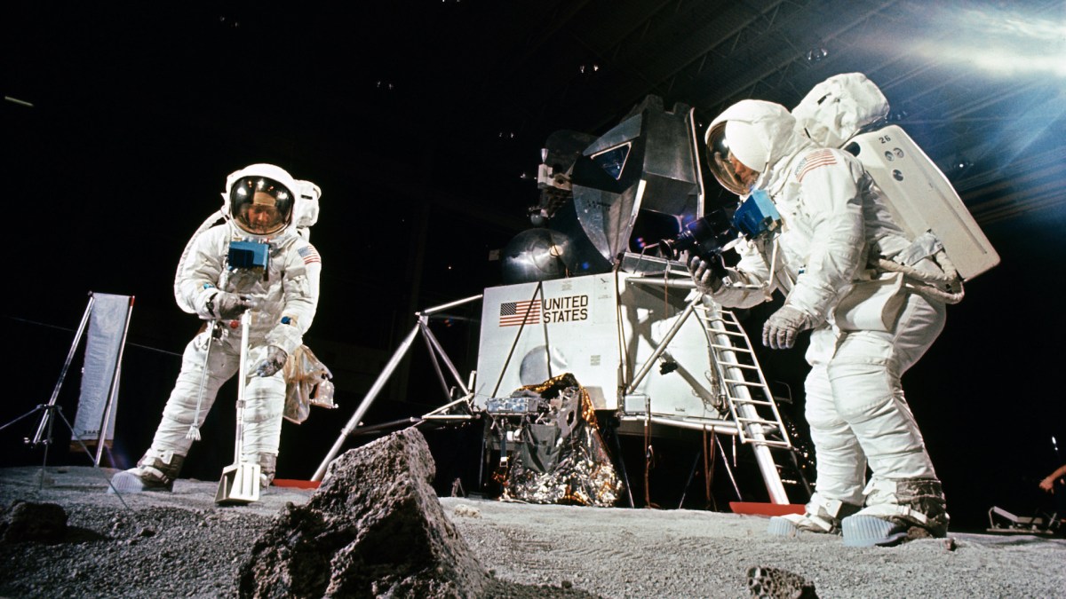 Un entrainement lors de la mission Apollo 11. // Source : Flickr/Domaine public/Project Apollo Archive (photo recadrée) Un entrainement lors de la mission Apollo 11. // Source : Flickr/Domaine public/Project Apollo Archive (photo recadrée)