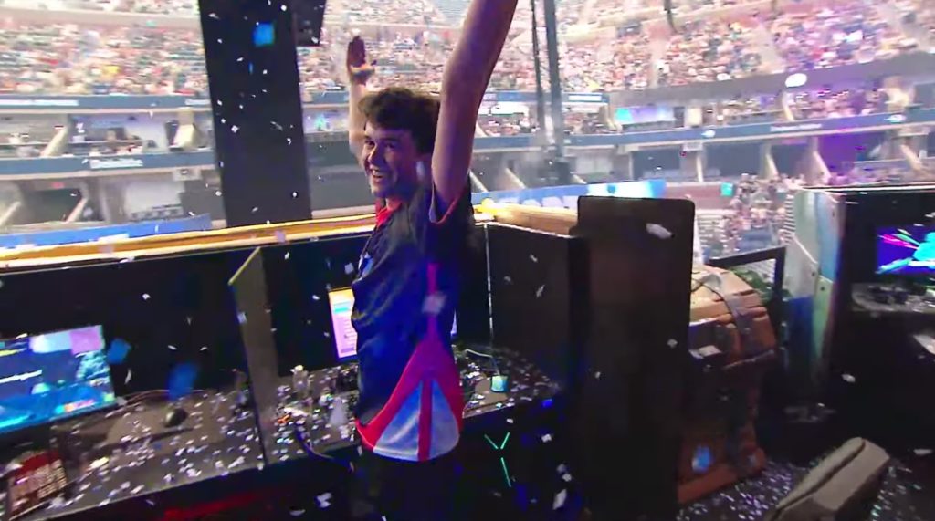 Bugha, le vainqueur solo de la Coupe du Monde de Fortnite // Source : YouTube/Fortnite Bugha, le vainqueur solo de la Coupe du Monde de Fortnite // Source : YouTube/Fortnite