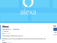 Alexa sur Windows  // Source : Microsoft