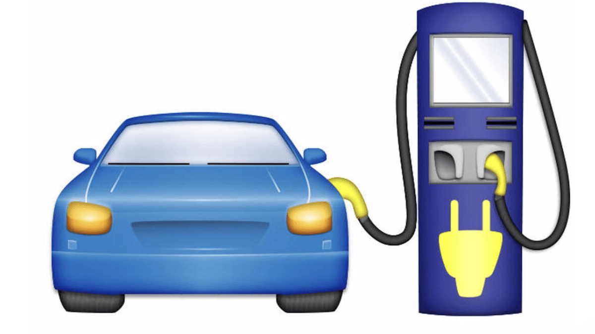Emoji voiture électrique // Source : Electrify America Emoji voiture électrique // Source : Electrify America