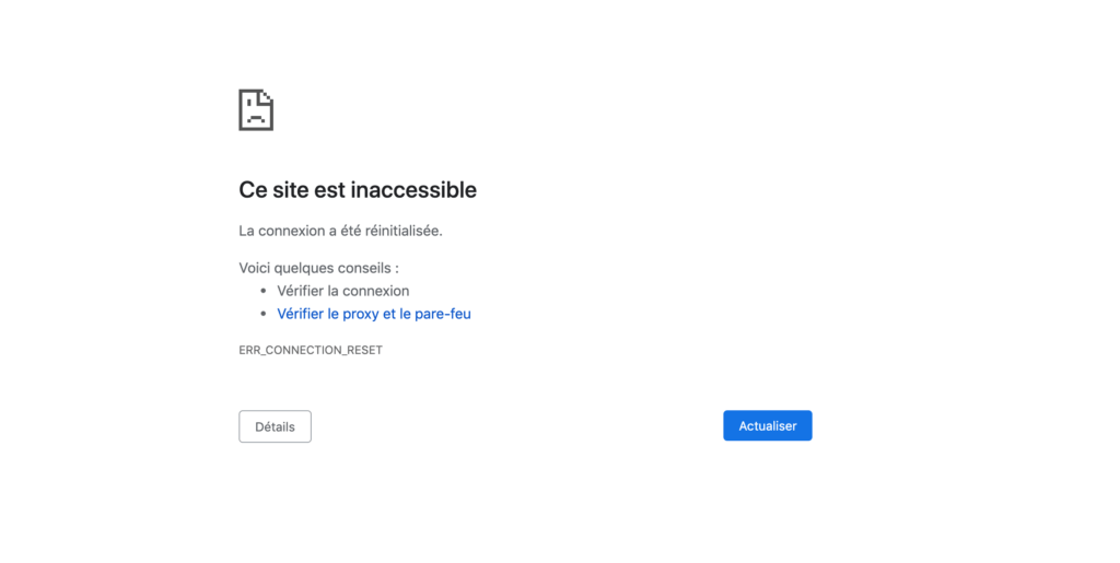 Le site de Météo France inaccessible par moments ce 24 juillet 2019 // Source : meteofrance.com Le site de Météo France inaccessible par moments ce 24 juillet 2019 // Source : meteofrance.com