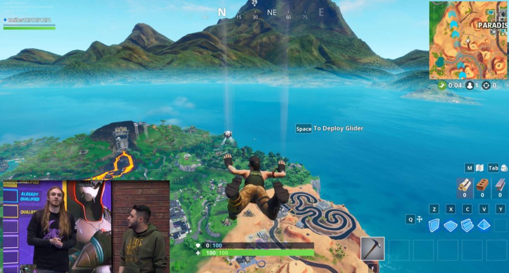La retransmission PiP dans Fortnite. // Source : Epic Games