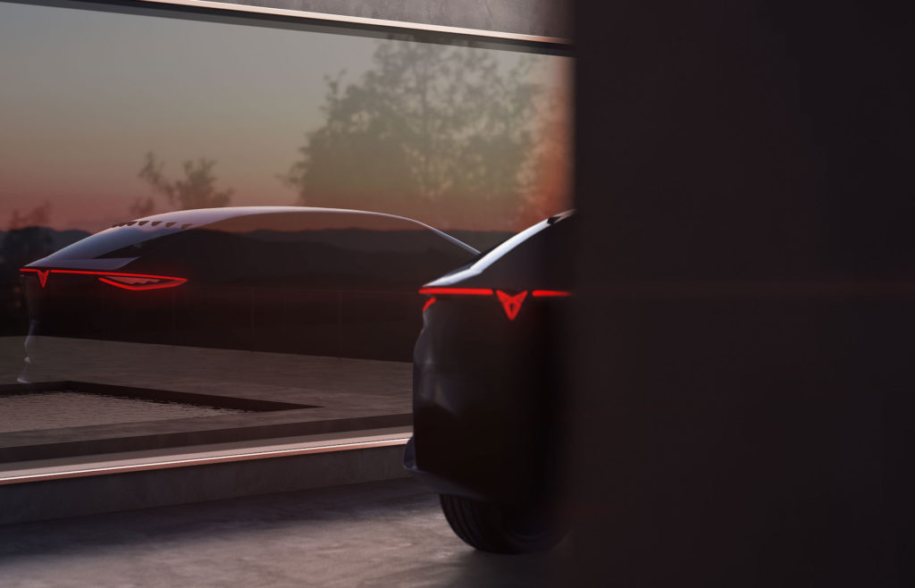 Concept Cupra 100 % électrique // Source : Seat/Cupra Concept Cupra 100 % électrique // Source : Seat/Cupra