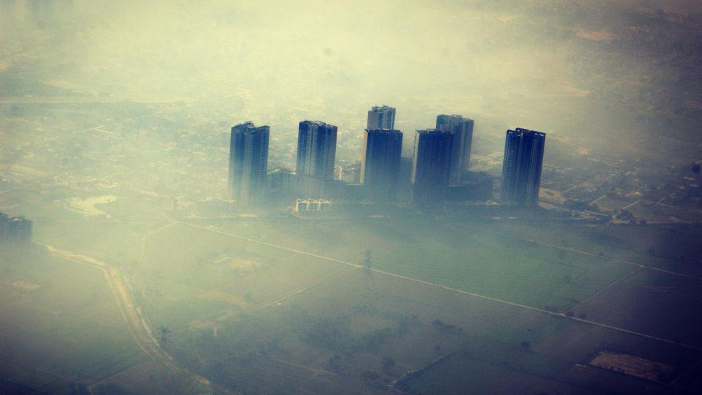La pollution de l'air à Delhi, en Inde. // Source : Pixabay (photo recadrée) La pollution de l'air à Delhi, en Inde. // Source : Pixabay (photo recadrée)