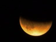 L'éclipse partielle de Lune du 16 juillet 2019, vue du Royaume-Uni. // Source : Flickr/CC/Amanda Slater (photo recadrée)