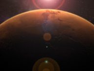 Mars. // Source : Flickr/CC/Kevin Gill (photo recadrée)