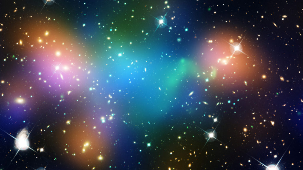 La matière noire n'a jamais été observée directement. // Source : Flickr/CC/Nasa Goddard Space Flight Center (photo recadrée) La matière noire n'a jamais été observée directement. // Source : Flickr/CC/Nasa Goddard Space Flight Center (photo recadrée)