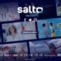 La page d'accueil de Salto.media // Source : Salto La page d'accueil de Salto.media // Source : Salto