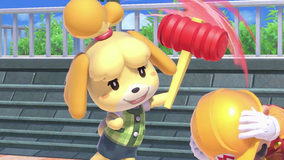 Isabelle dans Super Smash Bros Isabelle dans Super Smash Bros