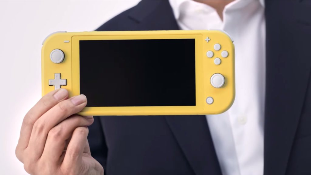 La Switch Lite // Source : YouTube/Nintendo UK La Switch Lite // Source : YouTube/Nintendo UK