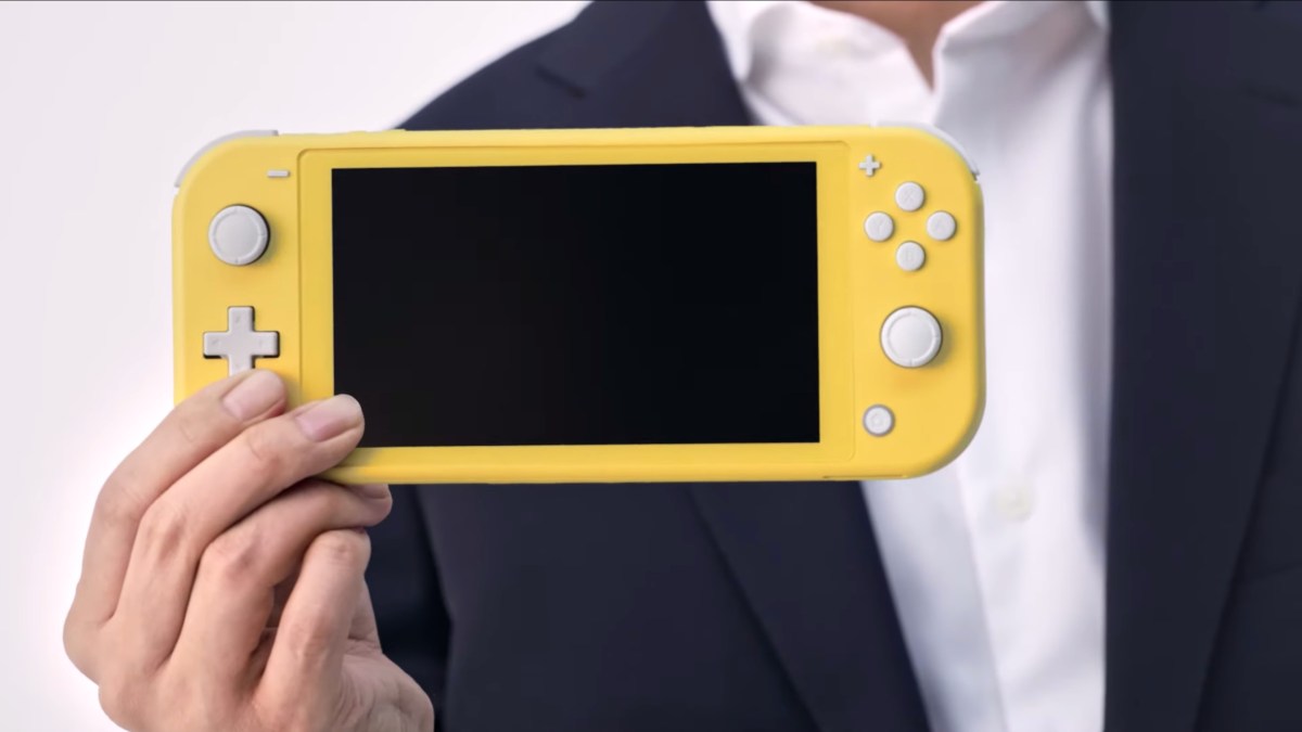 La Switch Lite // Source : YouTube/Nintendo UK La Switch Lite // Source : YouTube/Nintendo UK