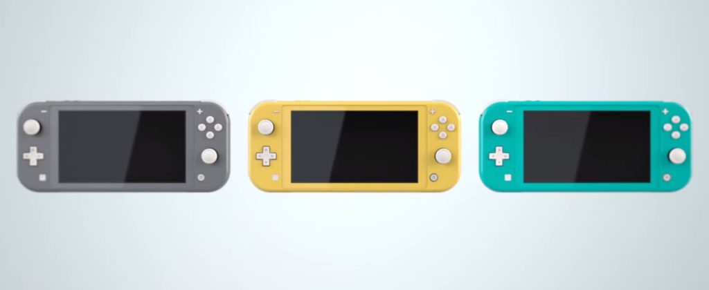 La Switch Lite // Source : YouTube/Nintendo UK