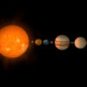 Une représentation du système solaire (avec Pluton). // Source : Pixabay (photo recadrée) Une représentation du système solaire (avec Pluton). // Source : Pixabay (photo recadrée)