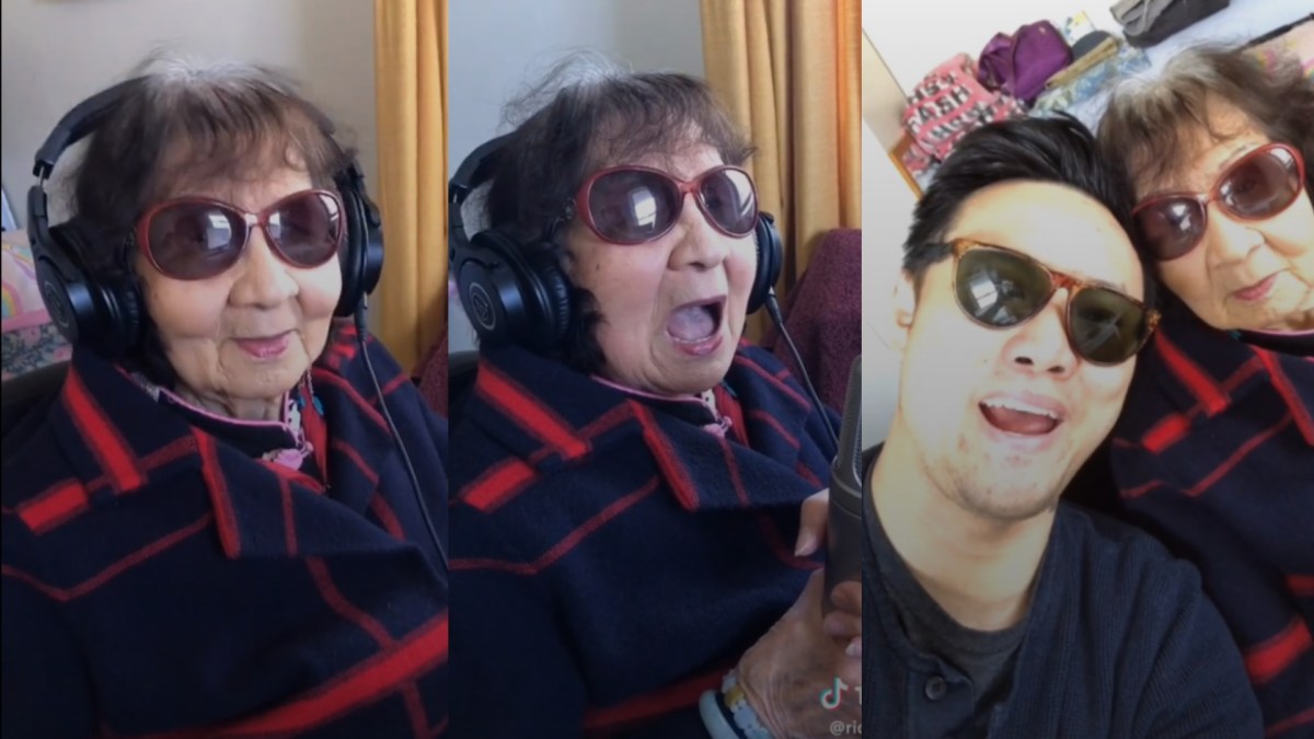 Extrait d'un TikTok de Ricky Chainz. // Source : TikTok / Ricky Chainz Extrait d'un TikTok de Ricky Chainz. // Source : TikTok / Ricky Chainz