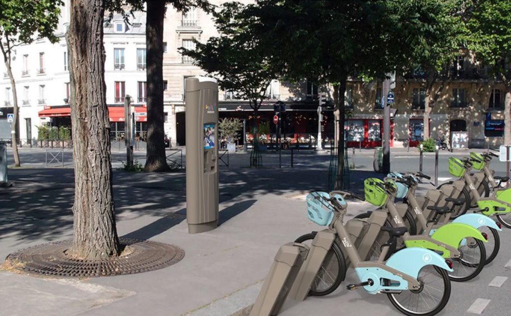 Les parisiens n'ont pour l'instant pas droit à la nouvelle fonctionnalité.. // Source : Velib' Les parisiens n'ont pour l'instant pas droit à la nouvelle fonctionnalité.. // Source : Velib'