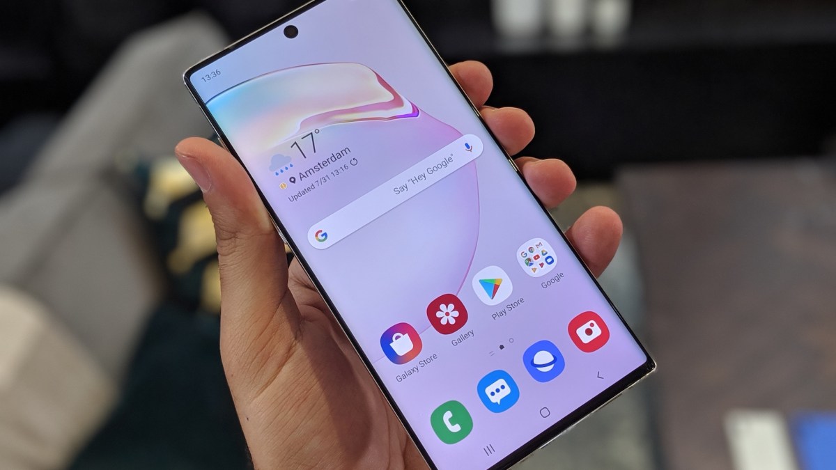 Samsung Galaxy Note 10 // Source : FrAndroid Samsung Galaxy Note 10 // Source : FrAndroid