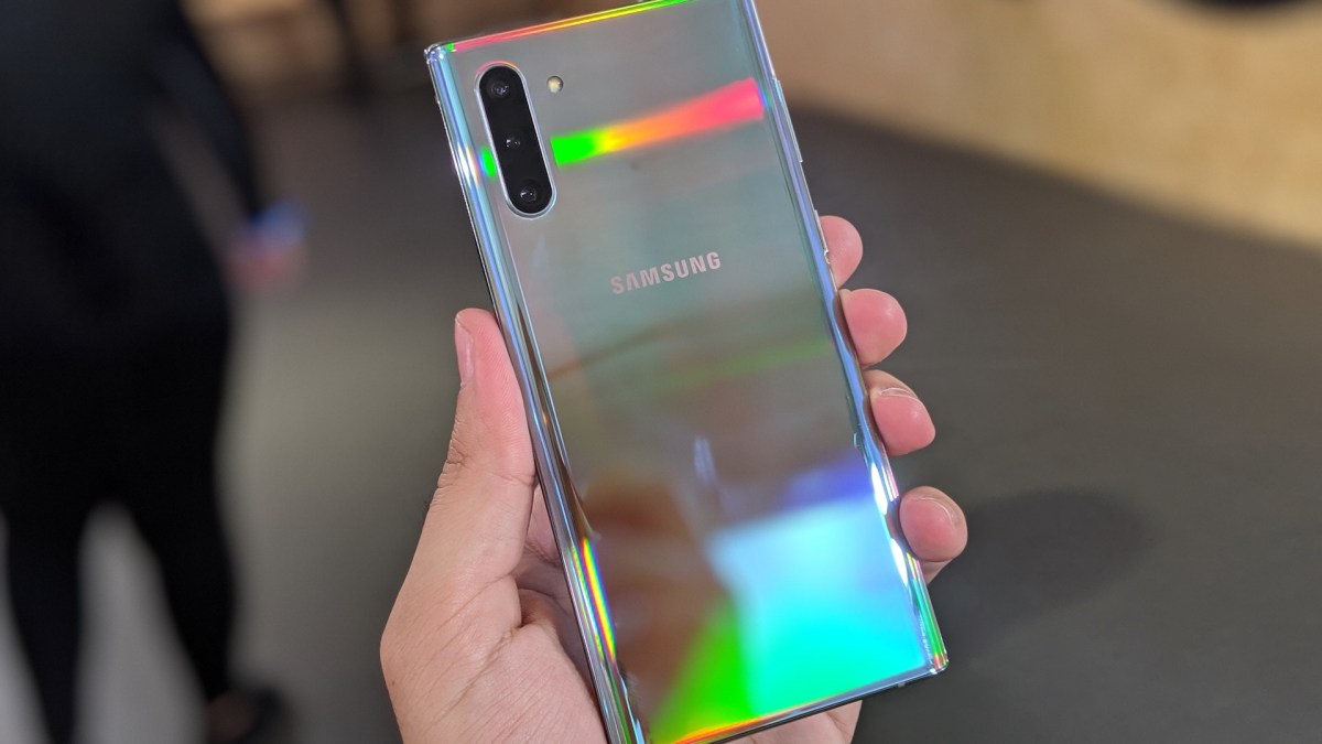 Samsung Galaxy Note 10 // Source : FrAndroid Samsung Galaxy Note 10 // Source : FrAndroid