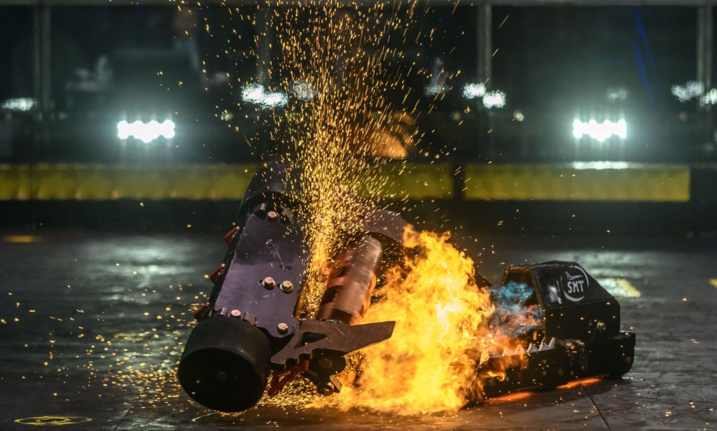 Les combats entre robots sont très populaires sur Youtube. // Source : Battlebots Les combats entre robots sont très populaires sur Youtube. // Source : Battlebots
