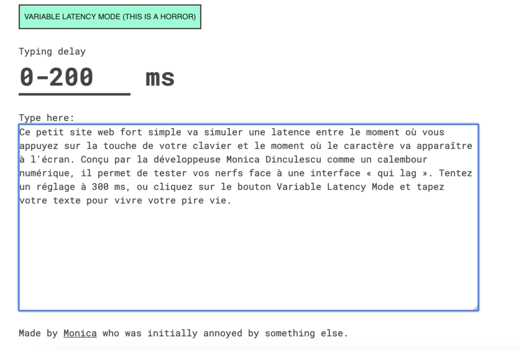 Je hais ce paragraphe // Source : Input-Delay Je hais ce paragraphe // Source : Input-Delay