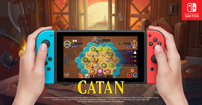 Catan sur Switch // Source : Nintendo Catan sur Switch // Source : Nintendo