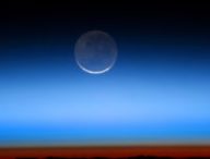 Un fin croissant de lune. // Source : Pxhere/Domaine public (photo recadrée)