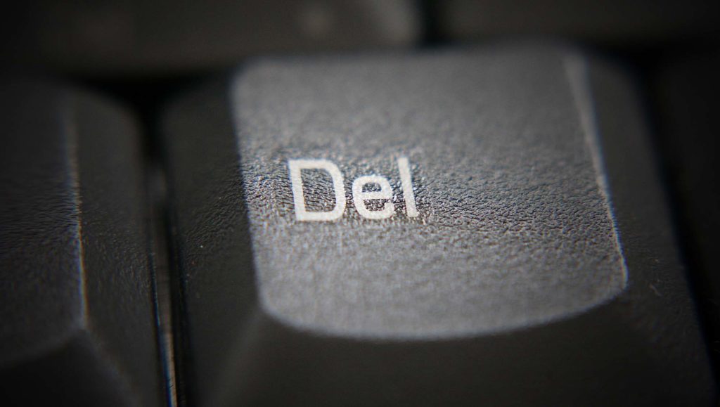 delete suppression effacement touche clavier delete suppression effacement touche clavier