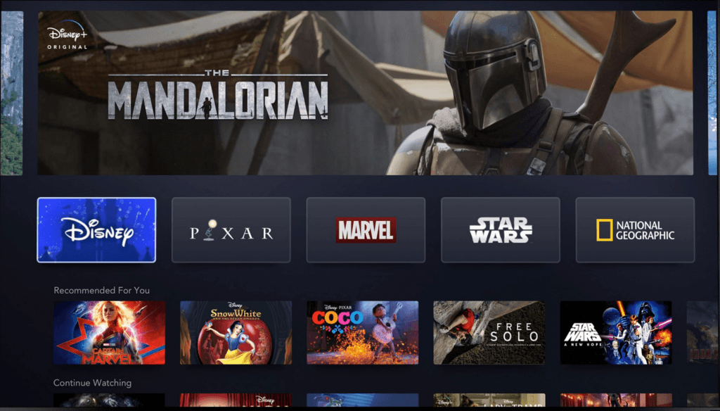 Disney+ bénéficiera de grandes franchises comme Star Wars et Marvel. // Source : Robert Iger / Twitter Disney+ bénéficiera de grandes franchises comme Star Wars et Marvel. // Source : Robert Iger / Twitter