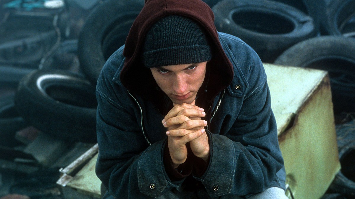 Eminem a connu un vif succès dans son film, 8 Mile. // Source : Universal Studios Eminem a connu un vif succès dans son film, 8 Mile. // Source : Universal Studios