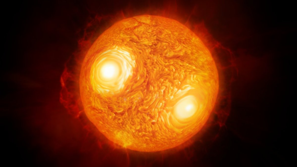 Exemple de géante rouge (Antérès) / ESO / M. Kornmesser Exemple de géante rouge (Antérès) / ESO / M. Kornmesser
