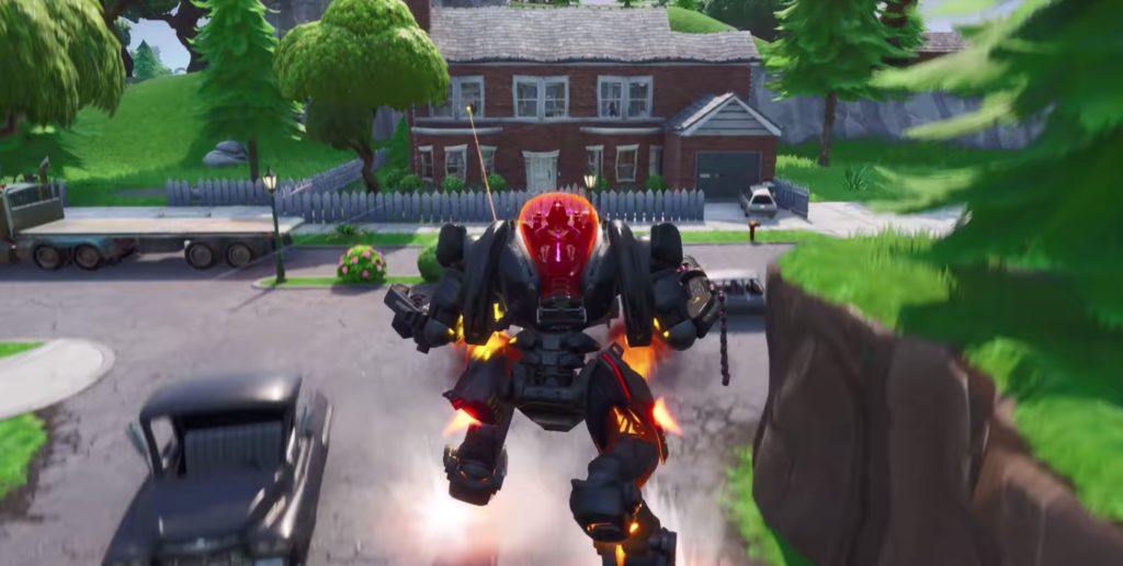 Un robot dans Fortnite // Source : YouTube/Fortnite Un robot dans Fortnite // Source : YouTube/Fortnite