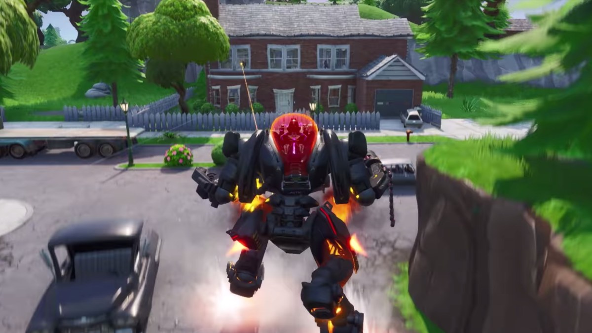 Un robot dans Fortnite // Source : YouTube/Fortnite Un robot dans Fortnite // Source : YouTube/Fortnite