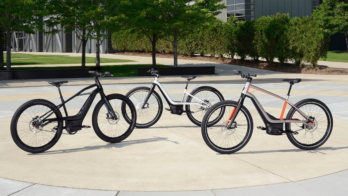 Le prototypes de e-velo de Harley-Davidson // Source : Harley-Davidson Le prototypes de e-velo de Harley-Davidson // Source : Harley-Davidson