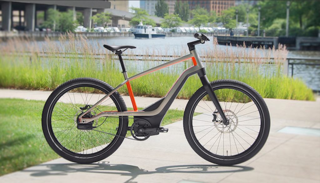 Le prototypes de e-velo de Harley-Davidson // Source : Harley-Davidson Le prototypes de e-velo de Harley-Davidson // Source : Harley-Davidson