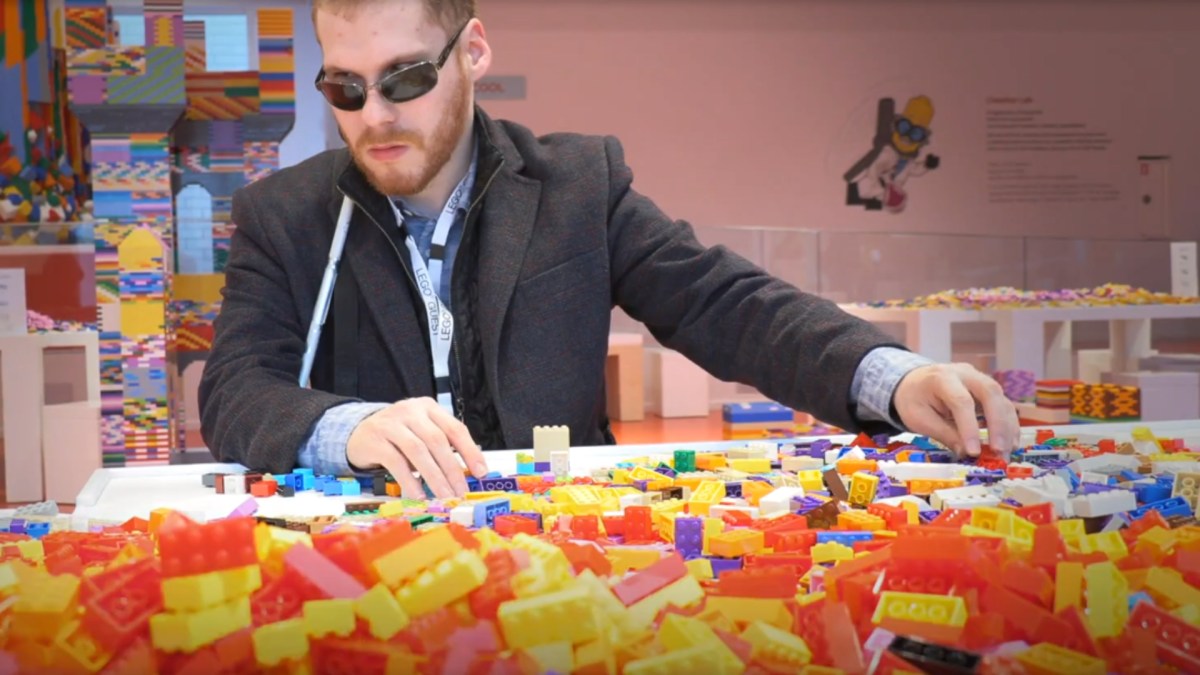Matthew Shifrin a inspiré cette initiative. // Source : Lego Foundation Matthew Shifrin a inspiré cette initiative. // Source : Lego Foundation