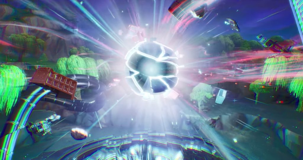 L'orbe dans Fortnite // Source : YouTube/Fortnite L'orbe dans Fortnite // Source : YouTube/Fortnite