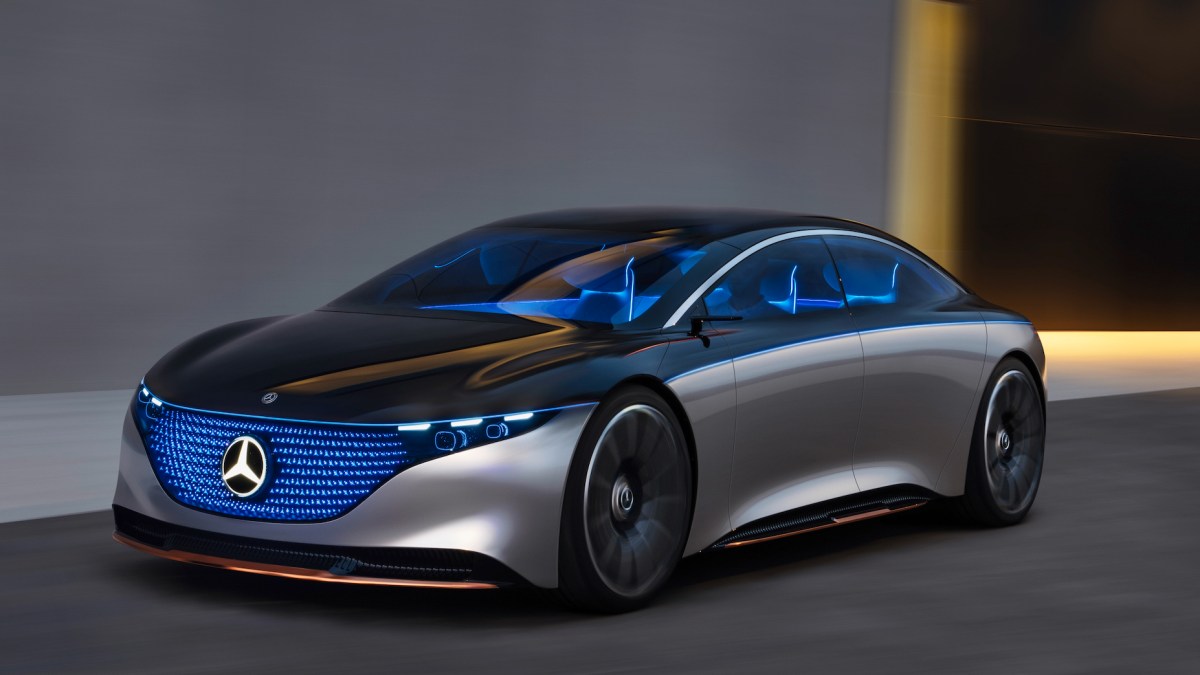 Mercedes Vision EQS // Source : Mercedes Mercedes Vision EQS // Source : Mercedes