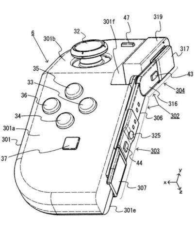 Joy-Con pliable  // Source : Nintendo