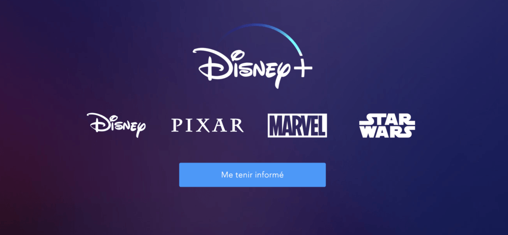 Pas de bêta pour la France // Source : Disney Plus
