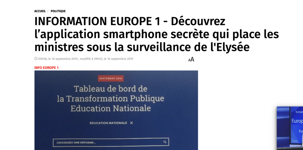 Tremblez, ministres, le gouvernement découvre Trello // Source : Capture d'écran Europe 1 Tremblez, ministres, le gouvernement découvre Trello // Source : Capture d'écran Europe 1