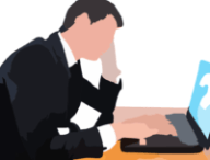 Image d'illustration homme ordinateur // Source : Pixabay/CC0