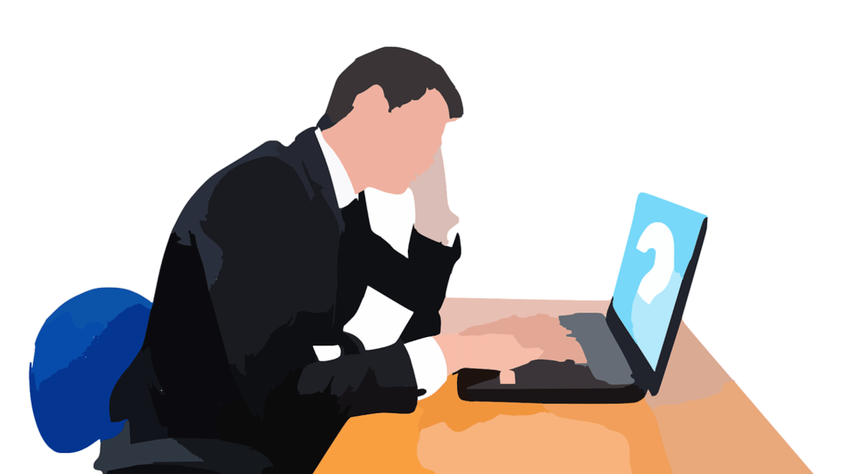 Image d'illustration homme ordinateur // Source : Pixabay/CC0 Image d'illustration homme ordinateur // Source : Pixabay/CC0