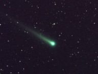 Une comète. // Source : NASA Goddard (photo recadrée)