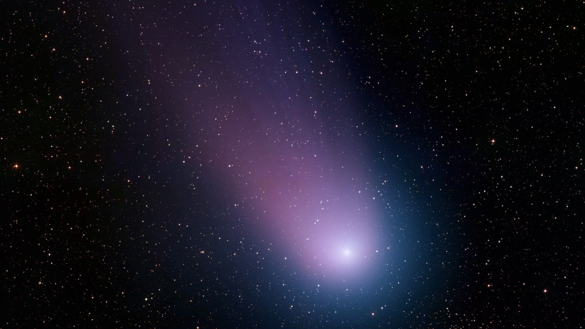 Une comète photographiée par la Nasa. // Source : Nasa (photo recadrée) Une comète photographiée par la Nasa. // Source : Nasa (photo recadrée)