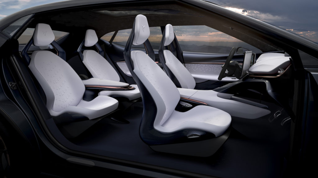 Sièges du Cupra Tavascan // Source : Cupra (Seat) Sièges du Cupra Tavascan // Source : Cupra (Seat)